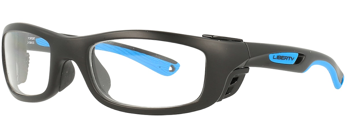 Matte Black/Cyan / Ultimate Driver - Amber with Silver Flash Mirror
