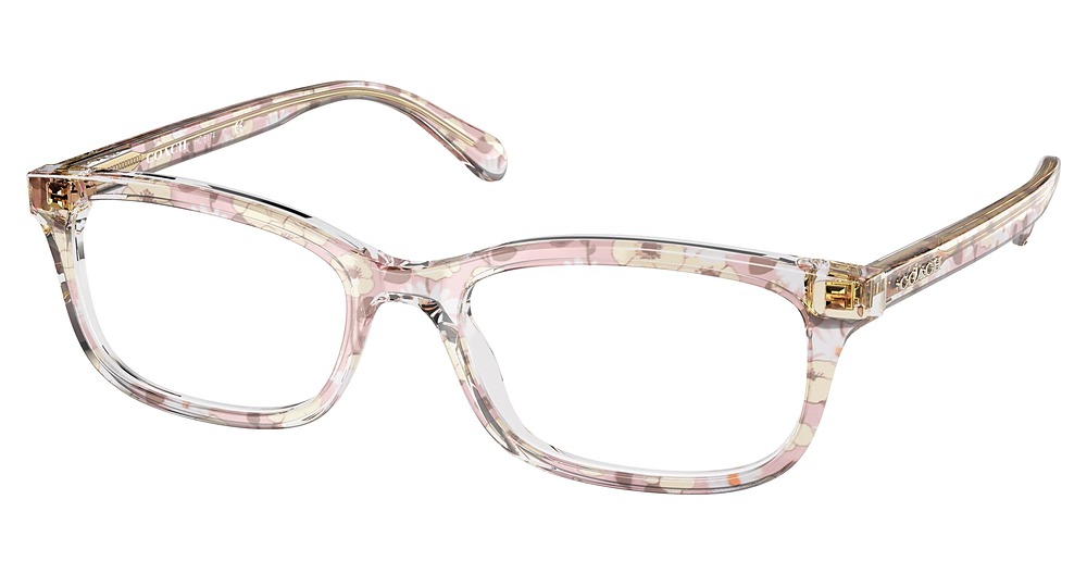 TRANSPARENT PINK FLORAL