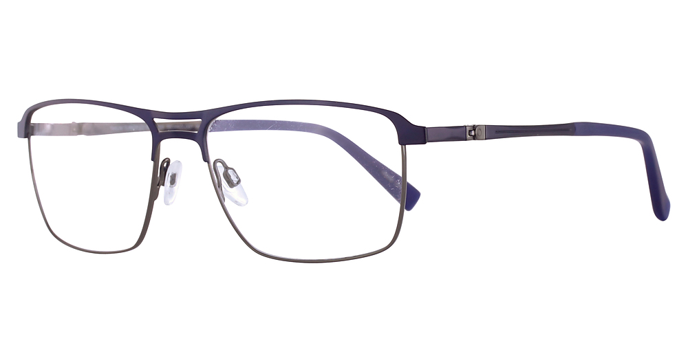 Matt Navy & Satin Dark Grey