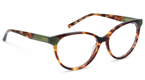 Brown Havana + Milky Green Jade