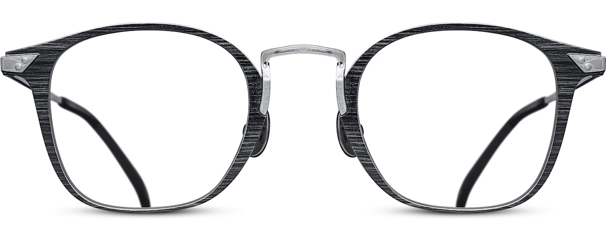 Brushed Silver / Black