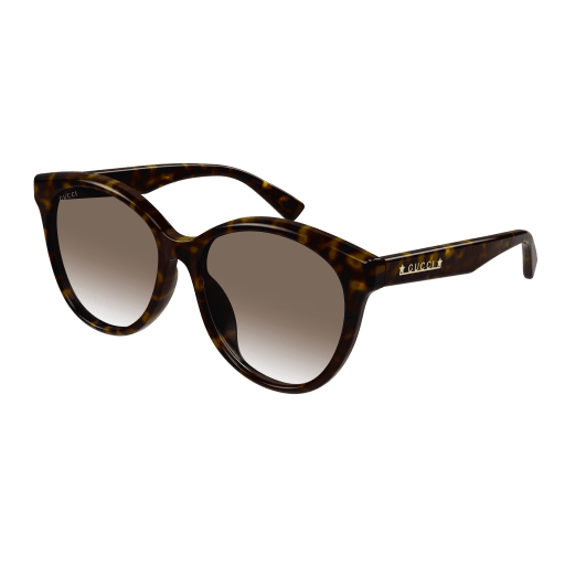 Gucci GG1171SK round sunglasses in Havana/Brown