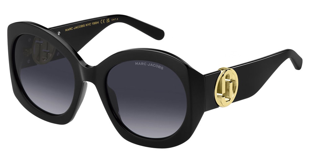 Marc Jacobs MARC 722/S sunglasses in Black/Dark Grey Shaded