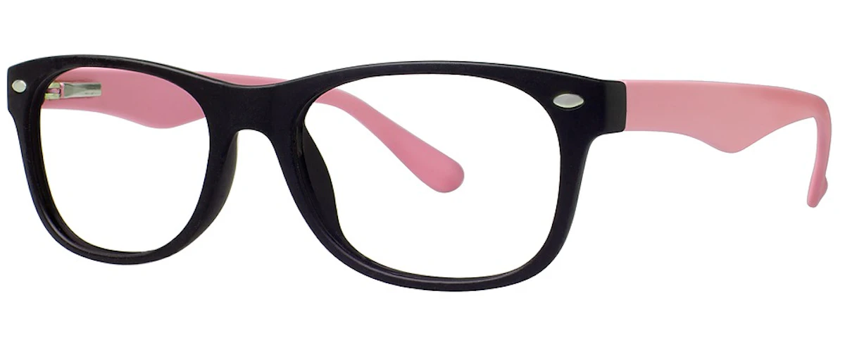 black/pink