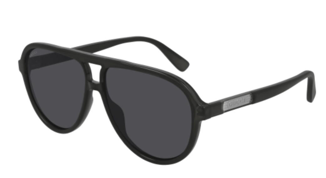 Gucci GG0935S aviator sunglasses in Grey Grey Grey/Solid Grey