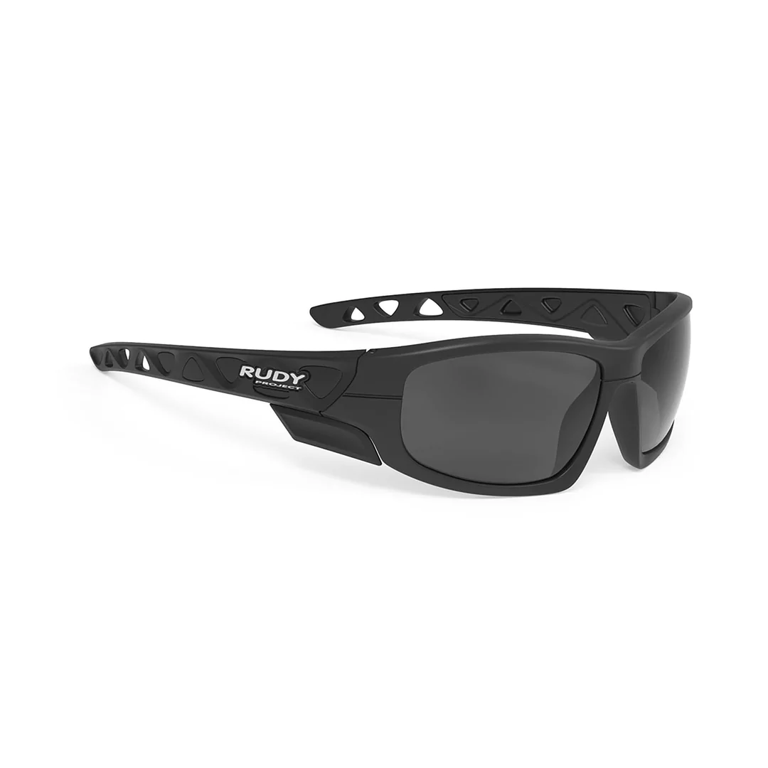 Matte Black Frame and Polar 3FX Grey Laser Lenses Black Pads
