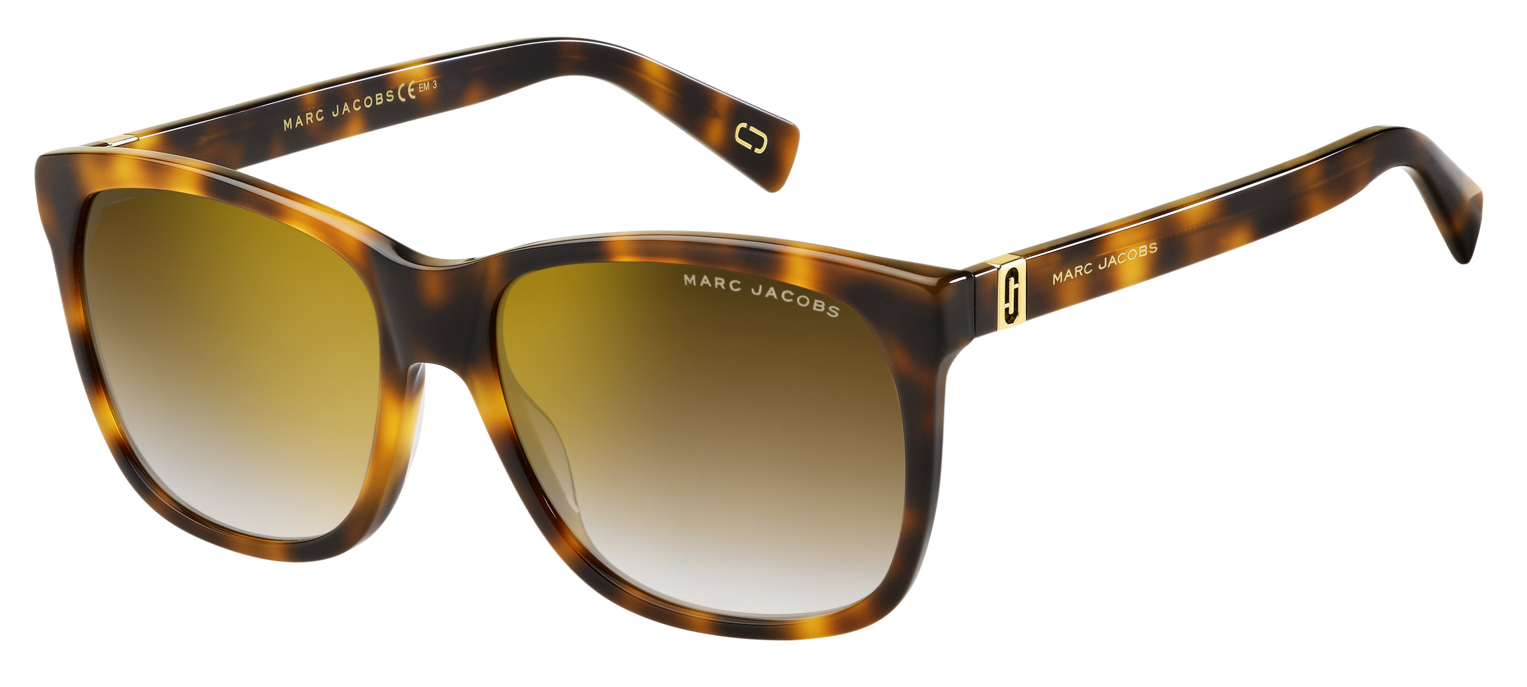 Marc Jacobs Marc 337/S square sunglasses in Havana (Jl Brown Ss Gold)