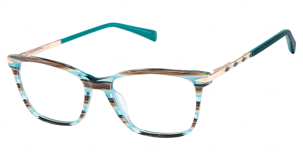 teal stripe
