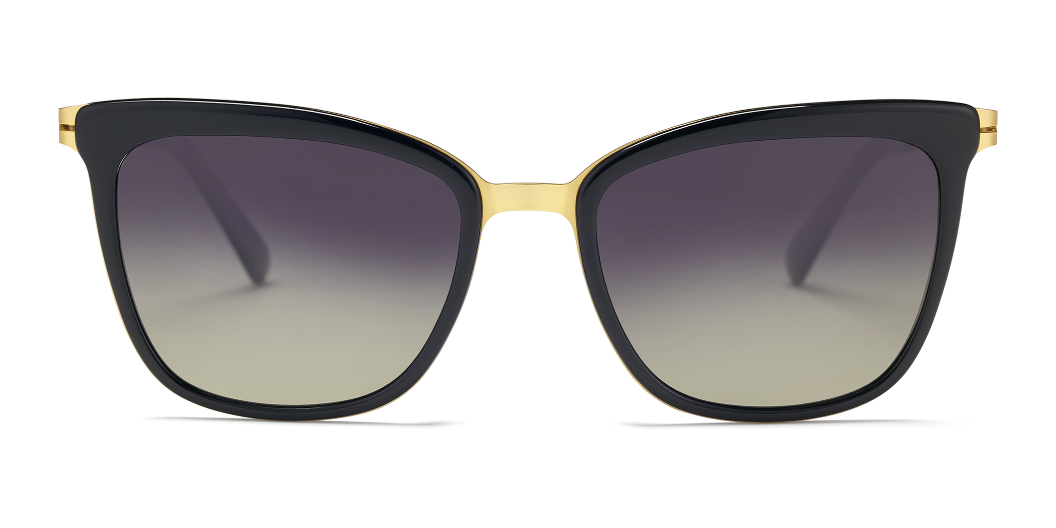 Modo 450 cateye sunglasses in Black/Gold