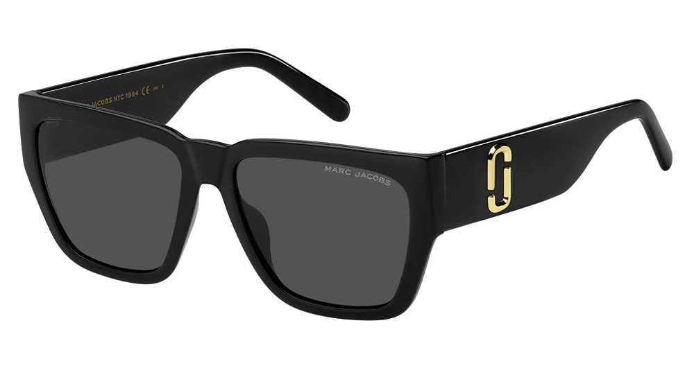 Marc Jacobs MARC 646/S/US irregular sunglasses in Black/Grey