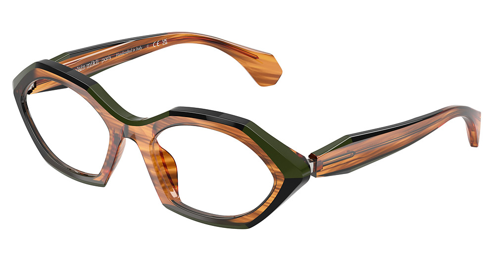 STRIPED HAVANA/GREEN/BLA
