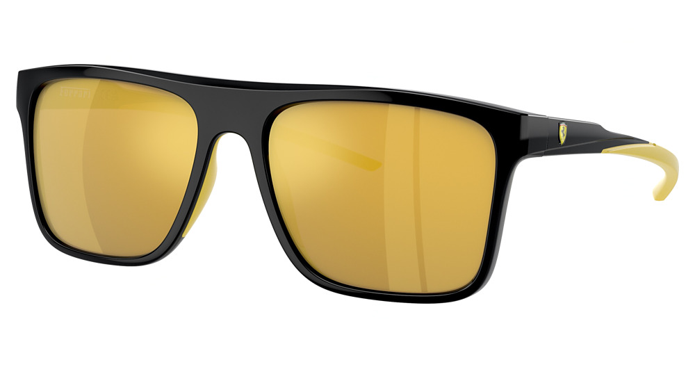BLACK / MIRROR GOLD