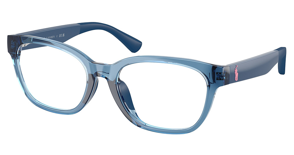SHINY TRANSPARENT BLUE