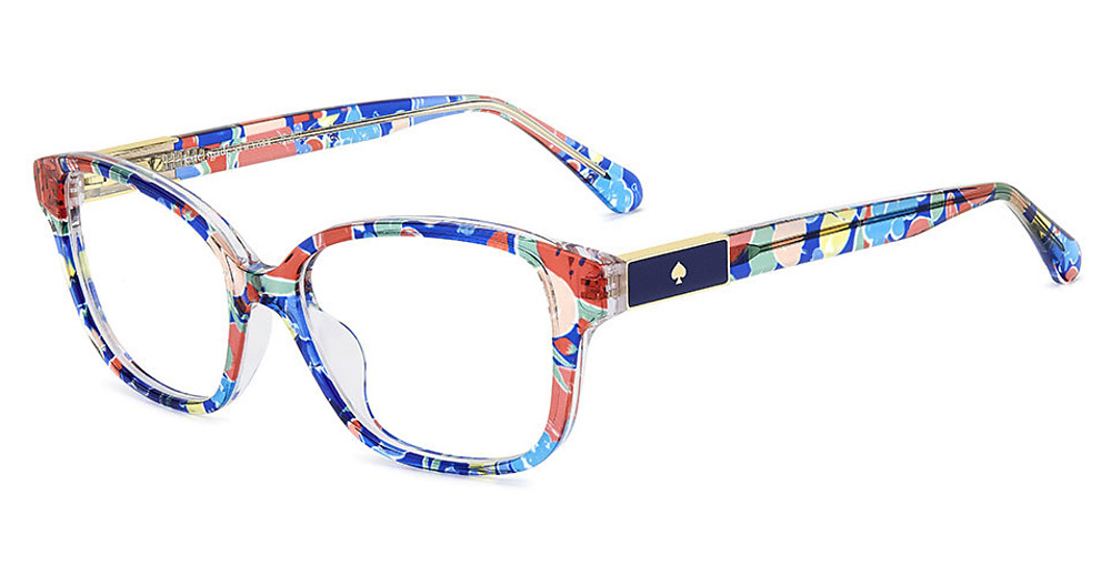 Kate Spade KS CHERETTE 2 rectangle eyeglasses in Pttrmultc