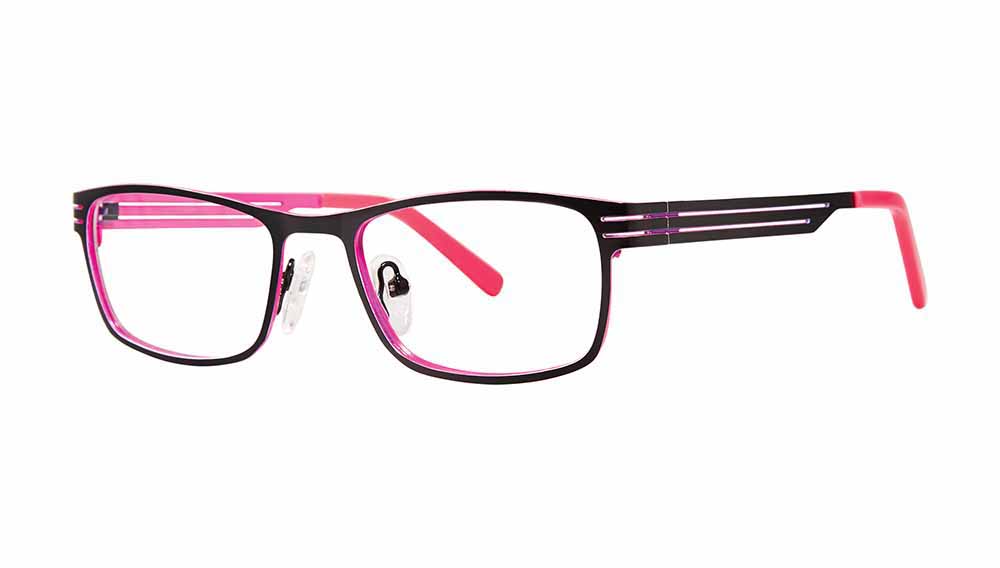 BLACK/HOT PINK