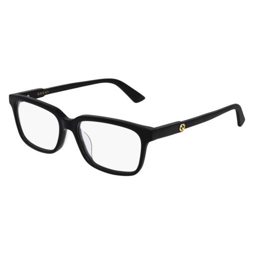 Gucci GG0557OJ rectangle eyeglasses in Black