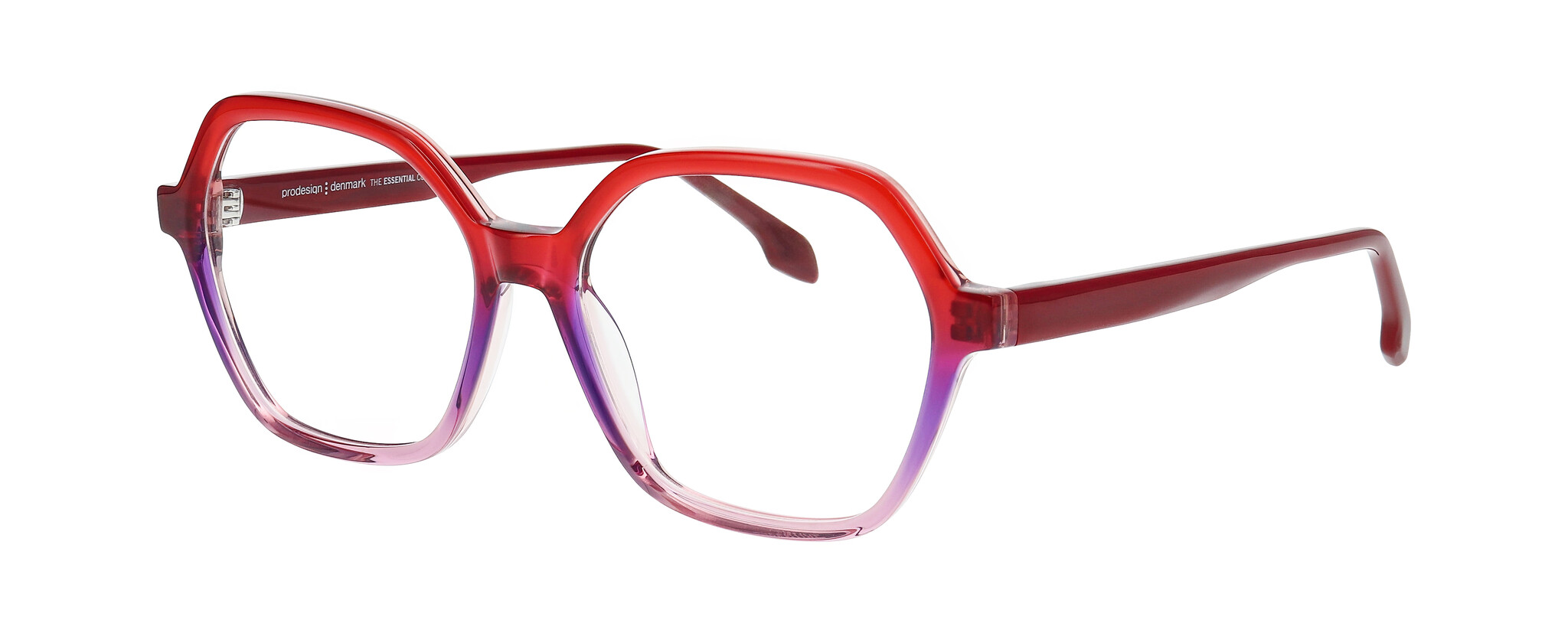GRADIENT RED TO CRYSTAL