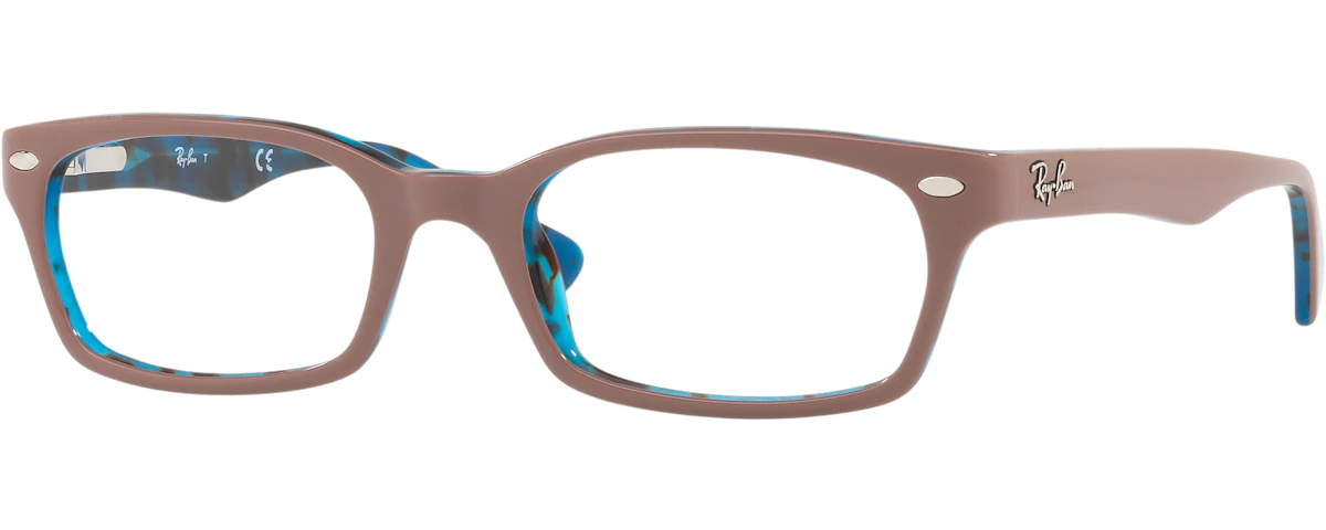TOP LIGHT BROWN ON HAVANA BLUE
