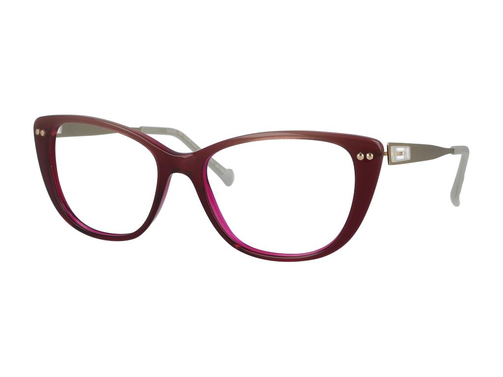 iGreen V4.91 cateye eyeglasses in Purple Gradient Glitter