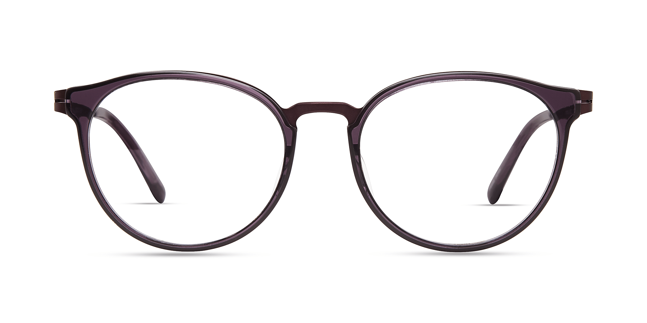 Modo 4527 round eyeglasses in Purple