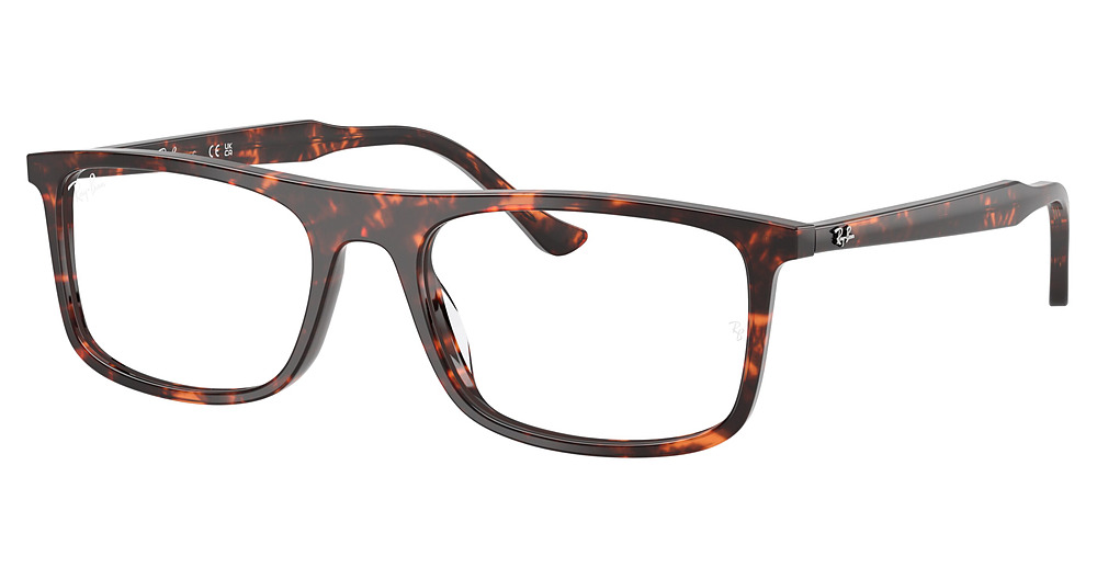 Ray-Ban RX5440F eyeglasses in Havana Red Turtle