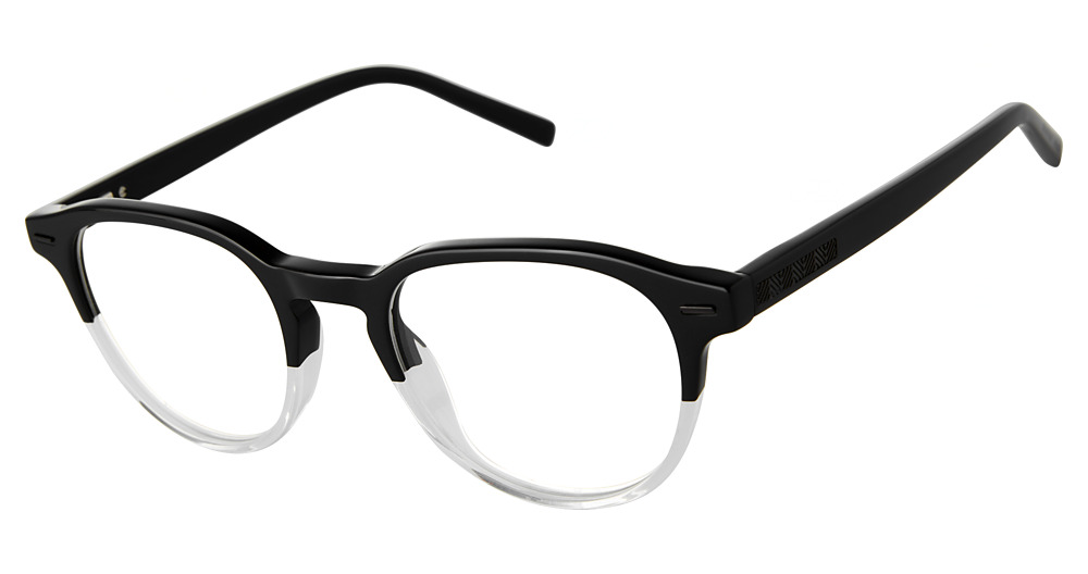 black/clear