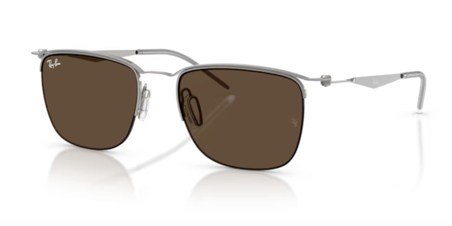 GUNMETAL / DARK BROWN