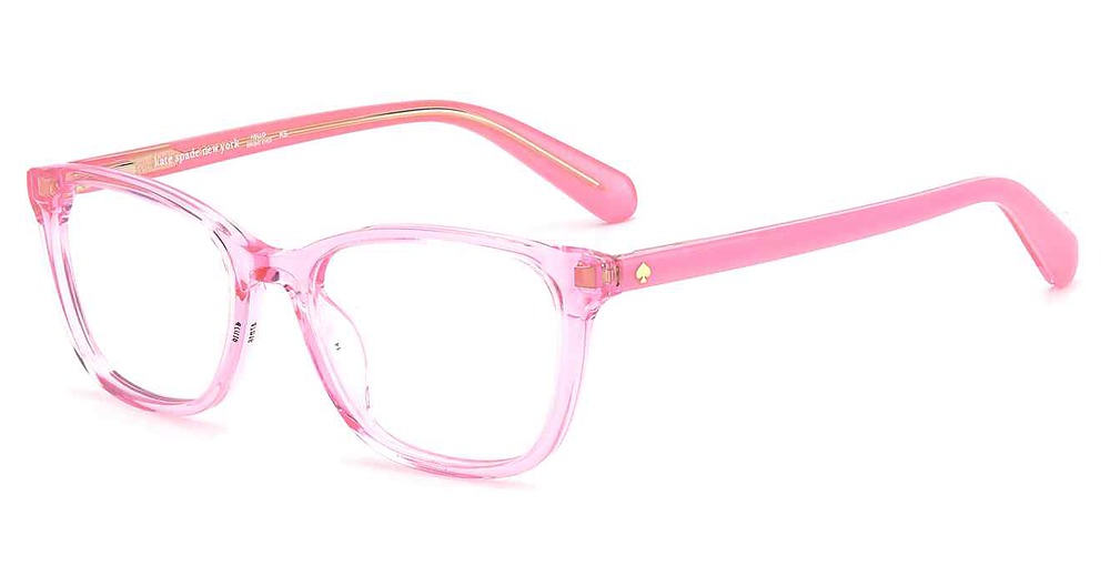 Kate Spade PIA rectangle eyeglasses in Pink