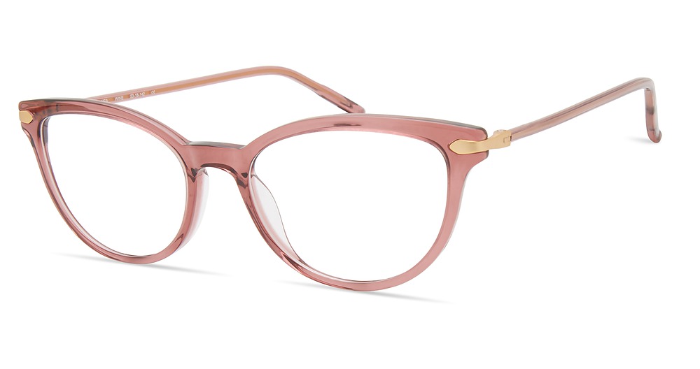 Modo CONSELYEA round eyeglasses in Wine