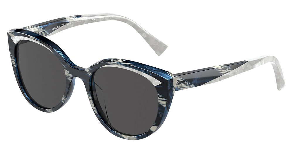 METALLIC BLUE HORN/ BLAN / GREY
