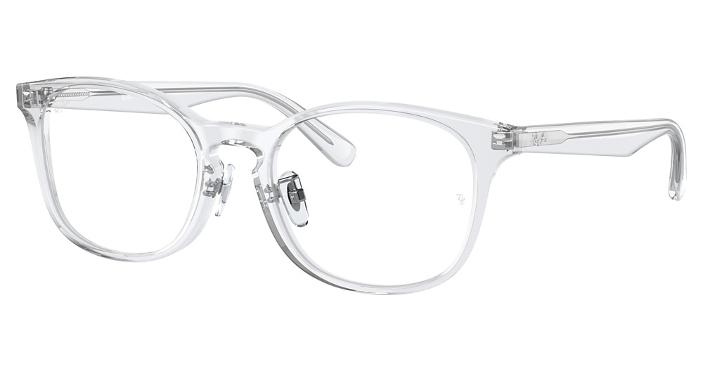 Ray-Ban RX5386D round eyeglasses in Transparent