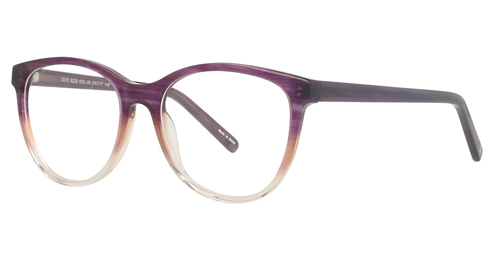PURPLE- BLUE BOTTOM TRANSPARENT