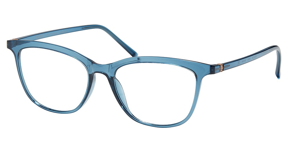Modo 7045 round eyeglasses in Dark Aqua