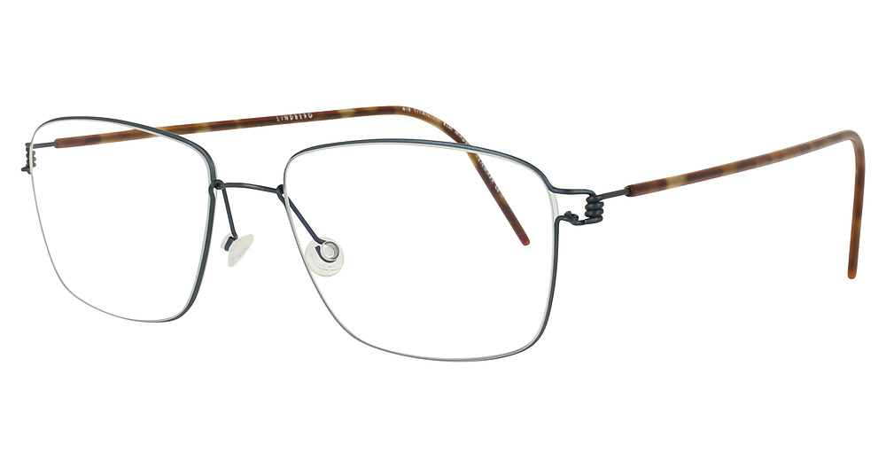 Navy Blue and Tortoise