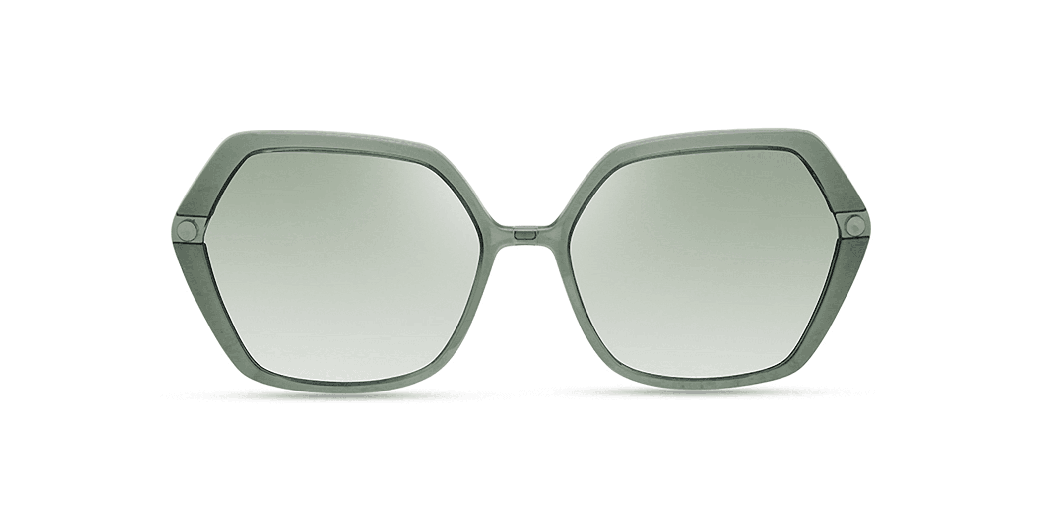 GREEN / ROSE GOLD - SUN LENS CAT. 2