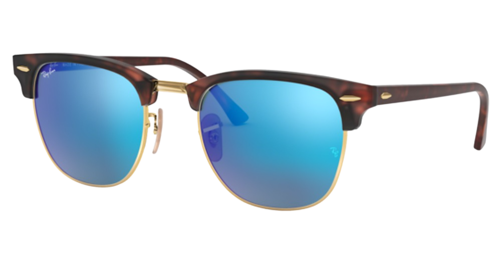 SAND HAVANA ON ARISTA / GREY MIRROR BLUE