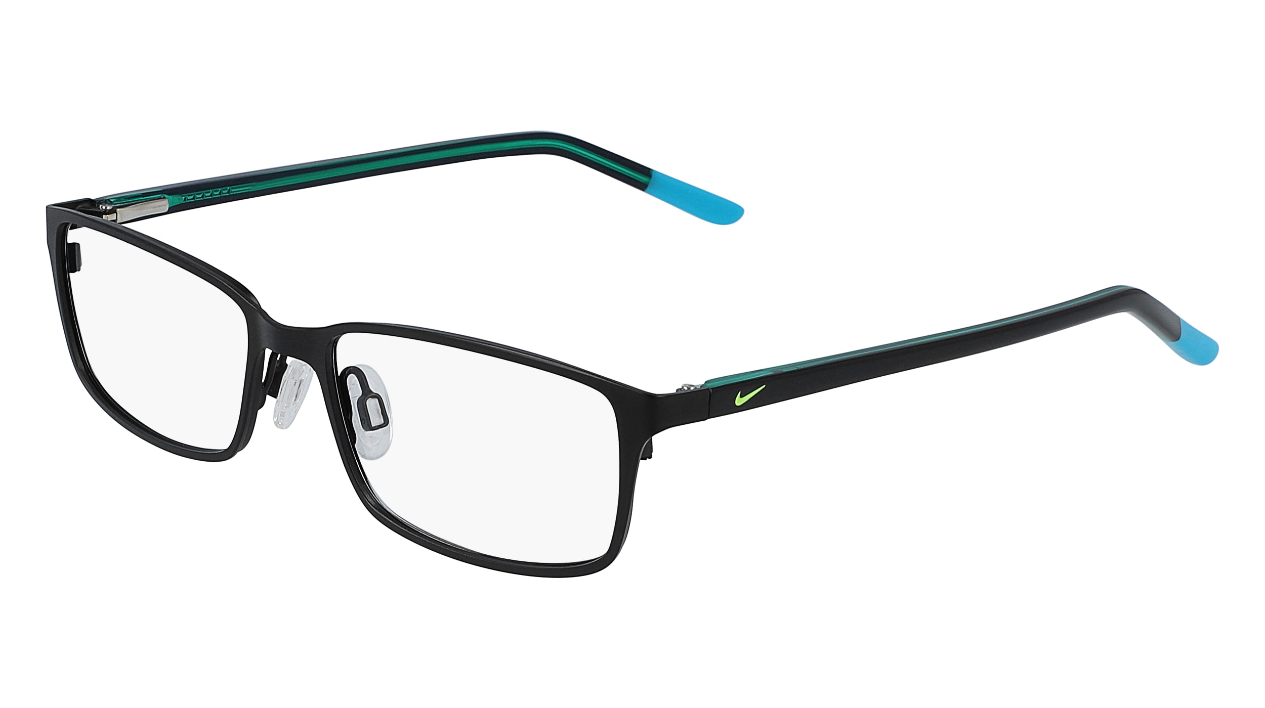 SATIN BLACK/TEAL NEBULA