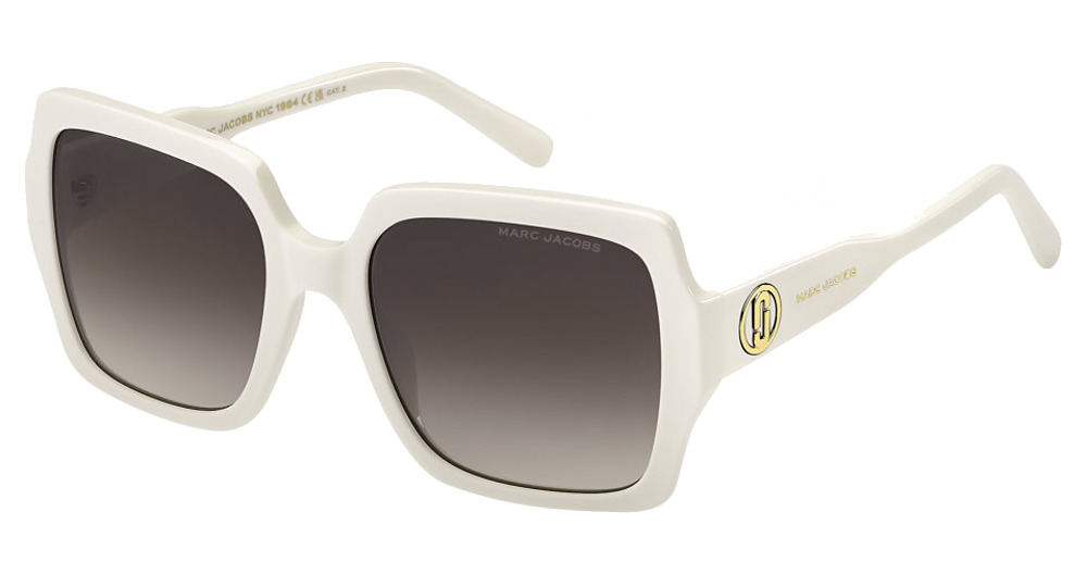 Marc Jacobs MARC 731/S square sunglasses in Ivory/Brown Shaded
