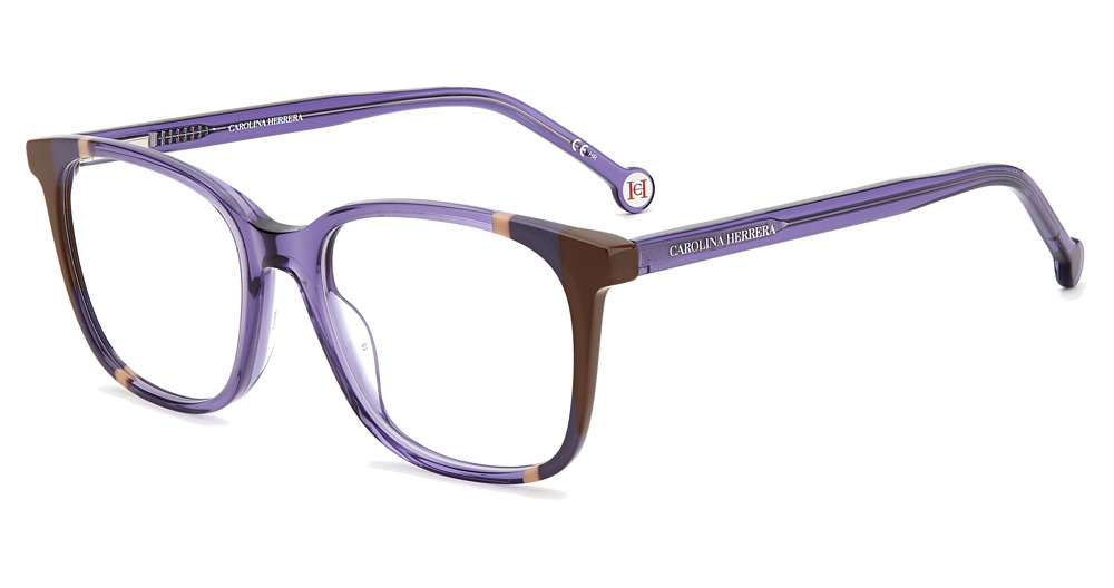 Carolina Herrera CH 0065 rectangle eyeglasses in Vltbw