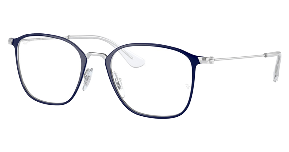 SILVER ON BLU