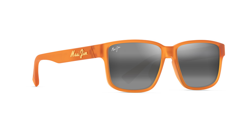 Matte Transparent Orange / Neutral Grey