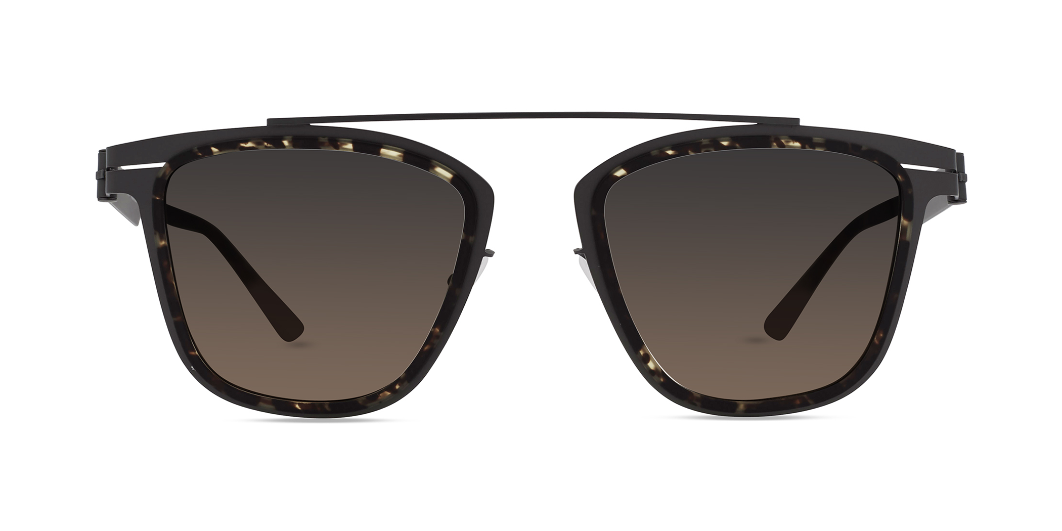Modo 687 irregular sunglasses in Tortoise