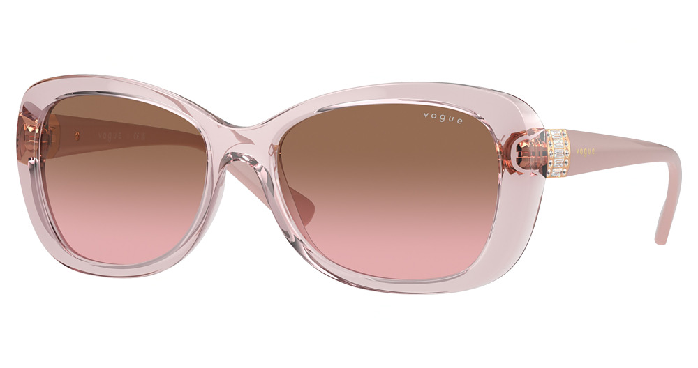 TRANSPARENT PINK / PINK GRADIENT BROWN