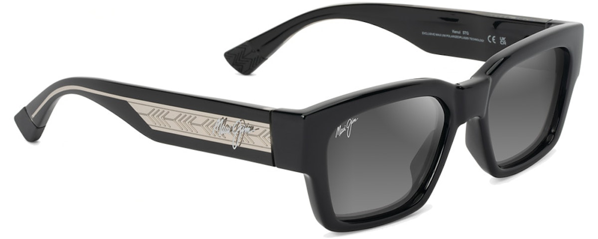 Shiny Black w/ Translucent Light Grey / Neutral Grey