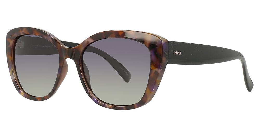 Violet - Amber / Gradient Lavender