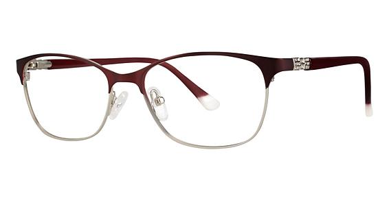 BURGUNDY/SILVER