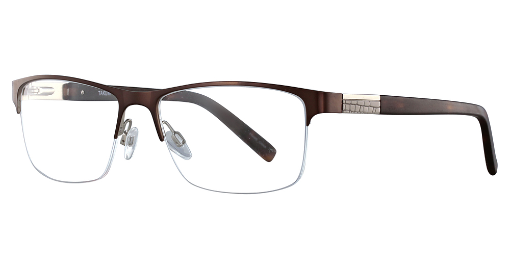 Satin Dark Brown & Steel