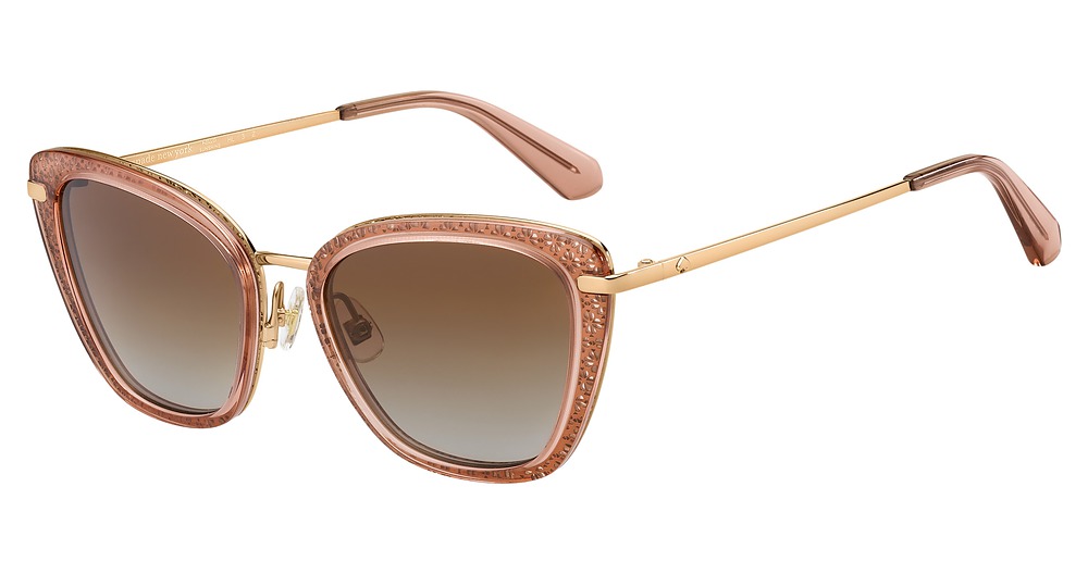 Kate Spade THELMA/G/S cateye sunglasses in Pink/Brown Grad Polz