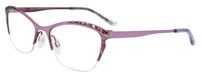 Matt Light Plum & Satin Grey