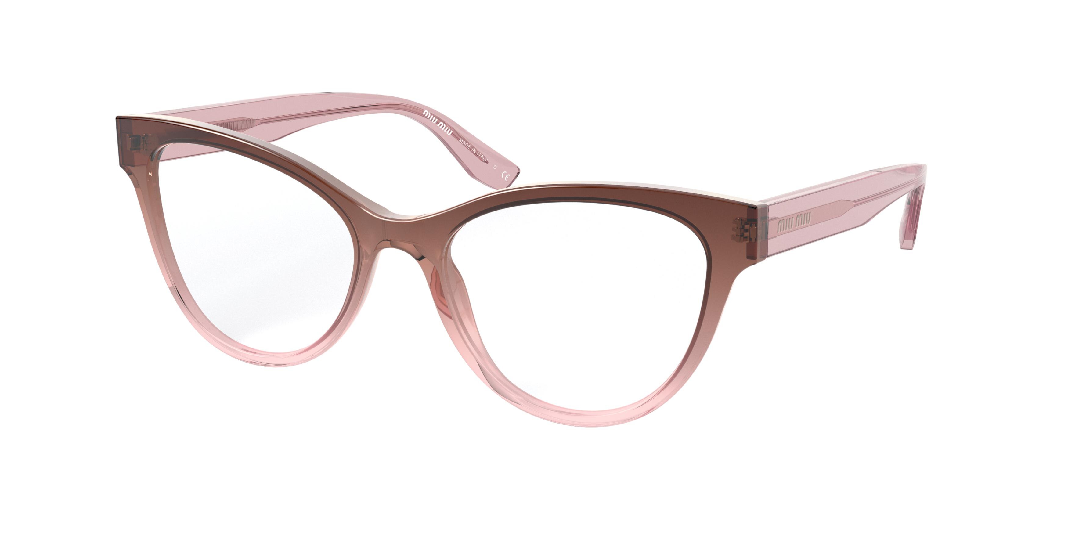 Miu Miu MU 01TV square eyeglasses in Brown Gradient